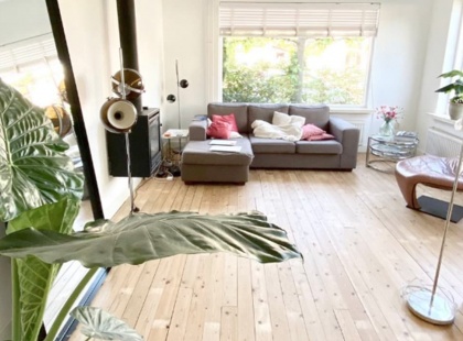 Vloeren van oud dakbeschot