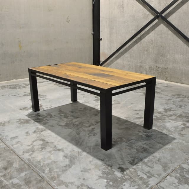 Massief Eiken Eettafel 6