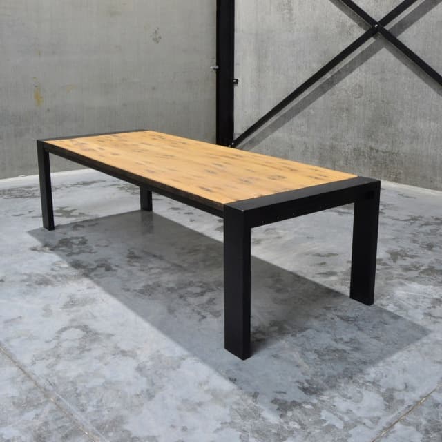 Massief Eiken Spoorbiels Tafel 2