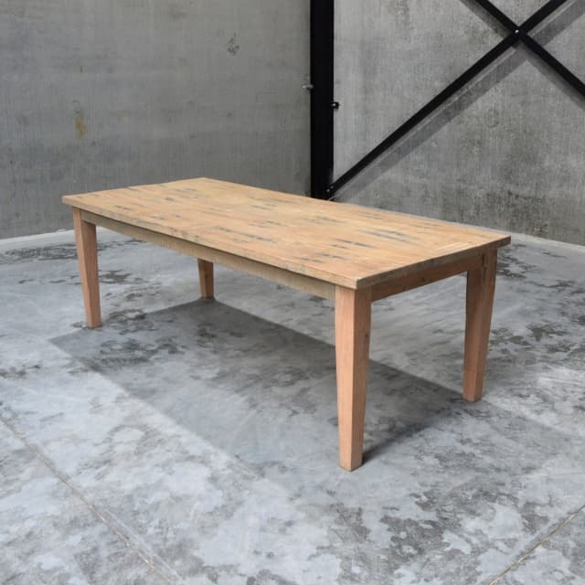 Massief Eiken Spoorbiels Tafel greywash1