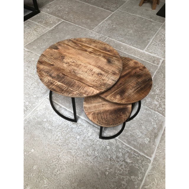 3-delige salontafel