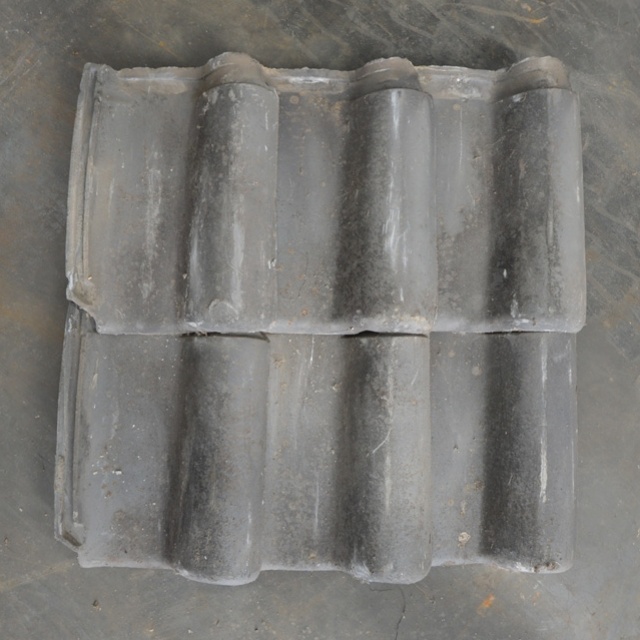 Romaanse dakpan blauwgesmoord 