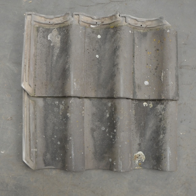 Blauwgrijze OVH dakpannen  