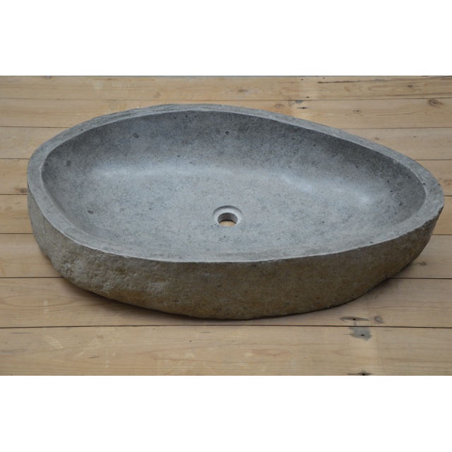 Riviersteen waskom 