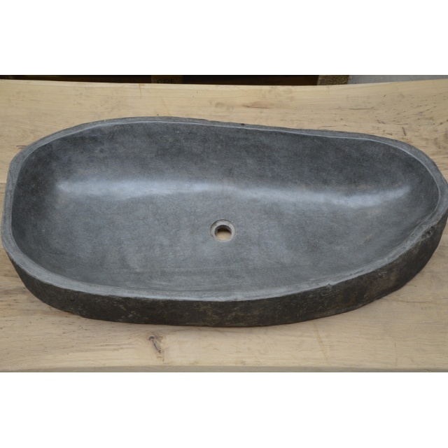 Natuurstenen wasbak uit Indonesië 