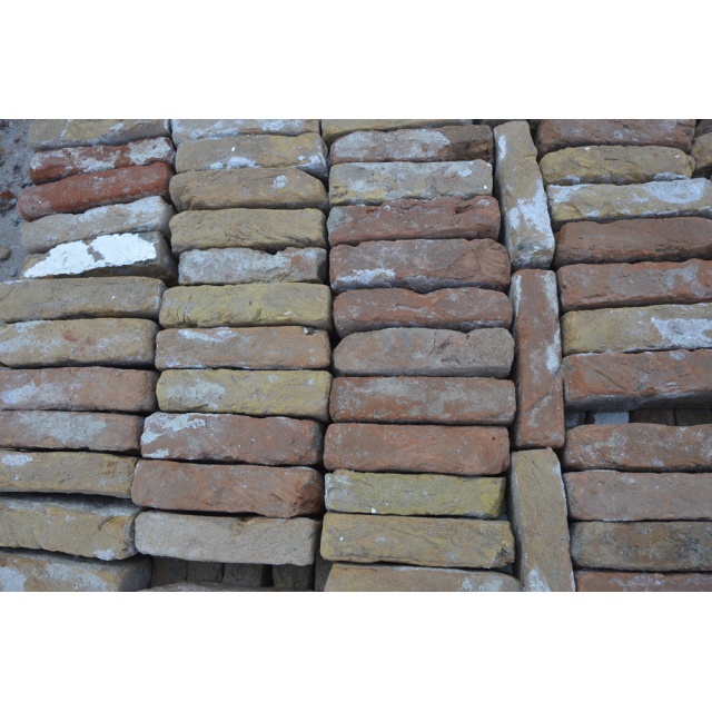 Oude handvorm metselstenen appelbloesem