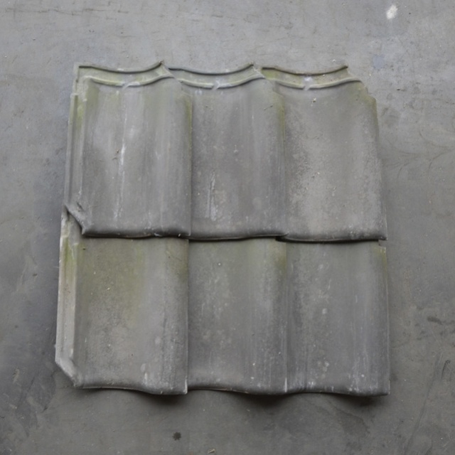 Gebruikte OVH dakpannen blauwgesmoord 