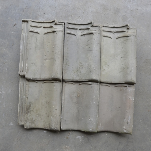 Gebruikte VH dakpan blauwgesmoord  