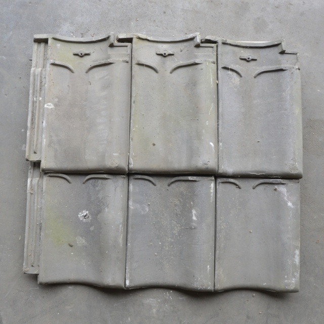 Gebruikte VH dakpan blauwgesmoord  