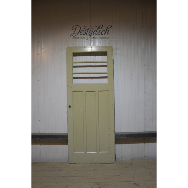 Bruynzeel zesvaks paneeldeur met 3 ruitjes 