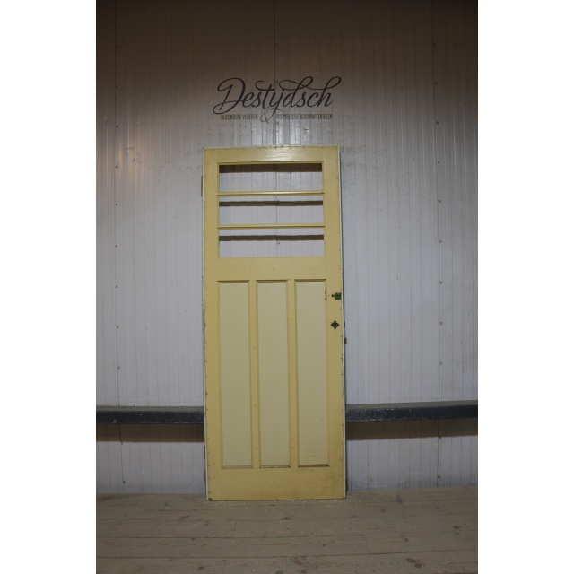 Bruynzeel zesvaks paneeldeur met 3 ruitjes 