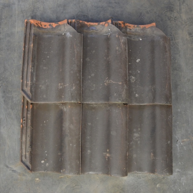 Partij gebruikte geëengobeerde OVH dakpannen 