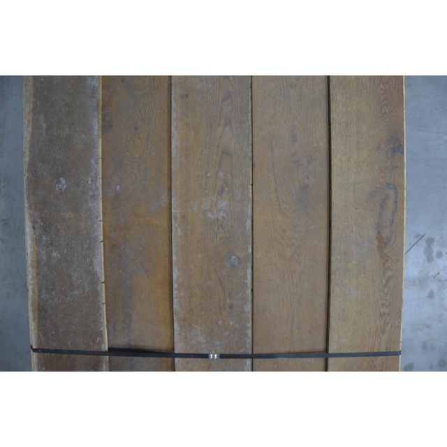 Partij oude eiken multiplankvloer 40 m2