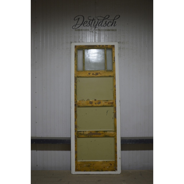 Oude Bruijnzeel viervaks opdekdeur 