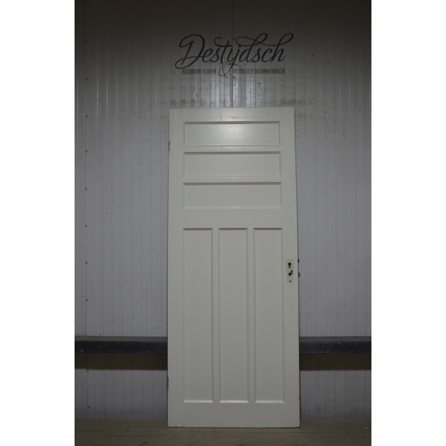 Bruynzeel zesvlaks paneeldeur met 3 ruitjes 