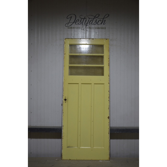 Bruynzeel zesvlaks paneeldeur met 3 ruitjes