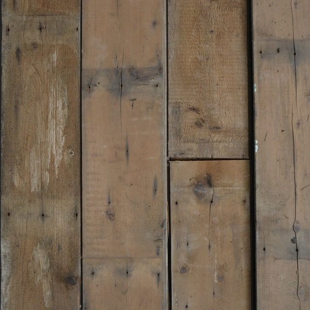 Oude grenen vloerdelen 